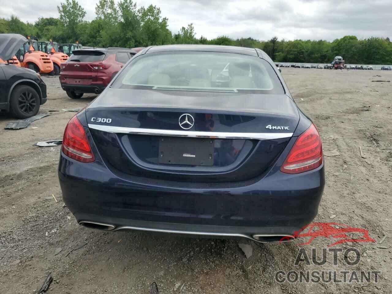 MERCEDES-BENZ C-CLASS 2017 - WDDWF4KB0HR252813