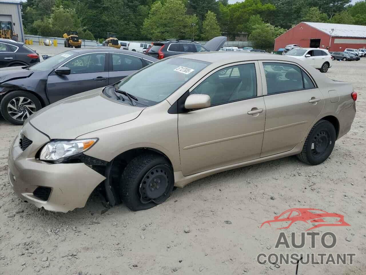 TOYOTA COROLLA 2009 - 1NXBU40E29Z127348