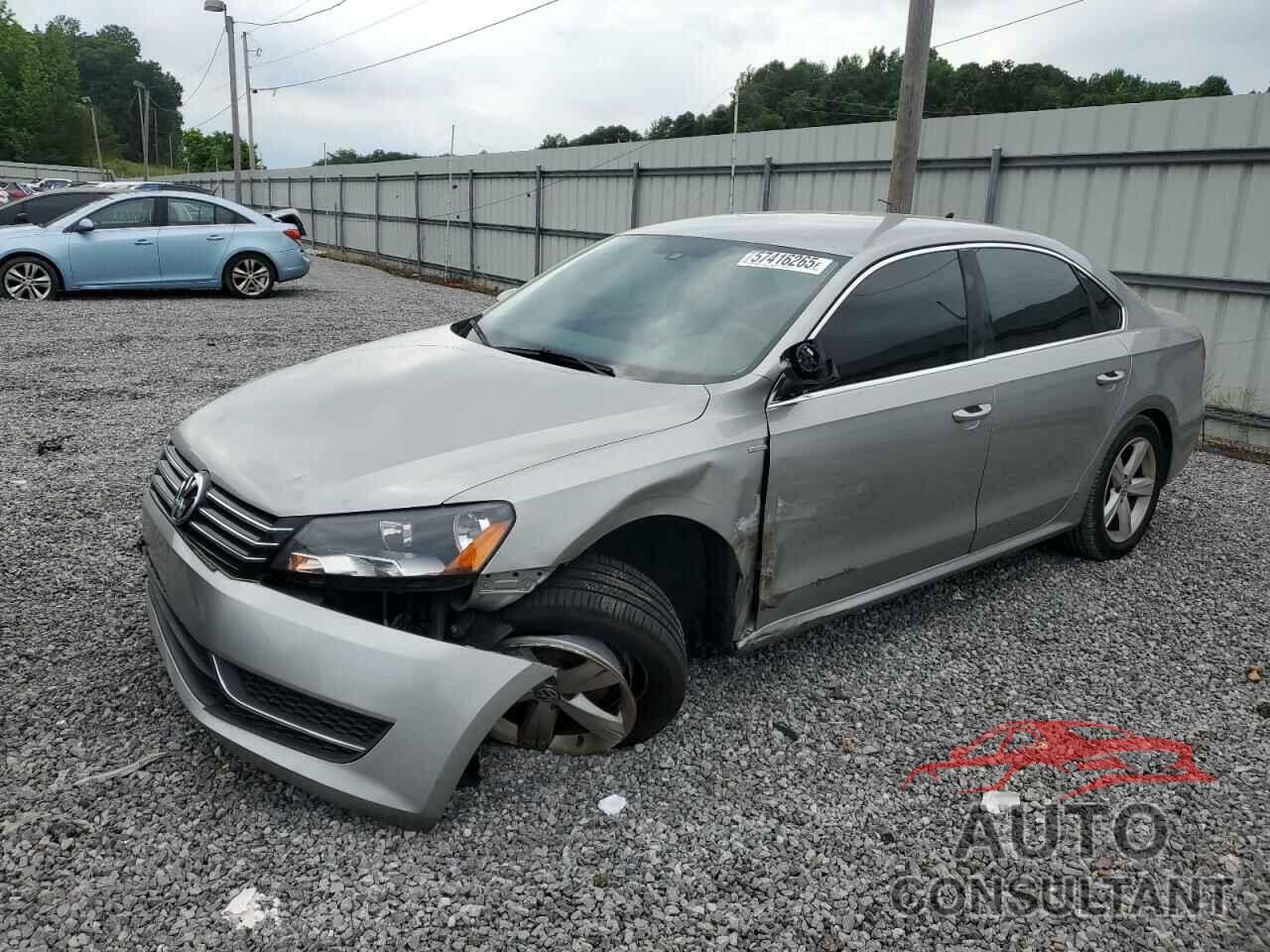 VOLKSWAGEN PASSAT 2014 - 1VWAT7A36EC056878