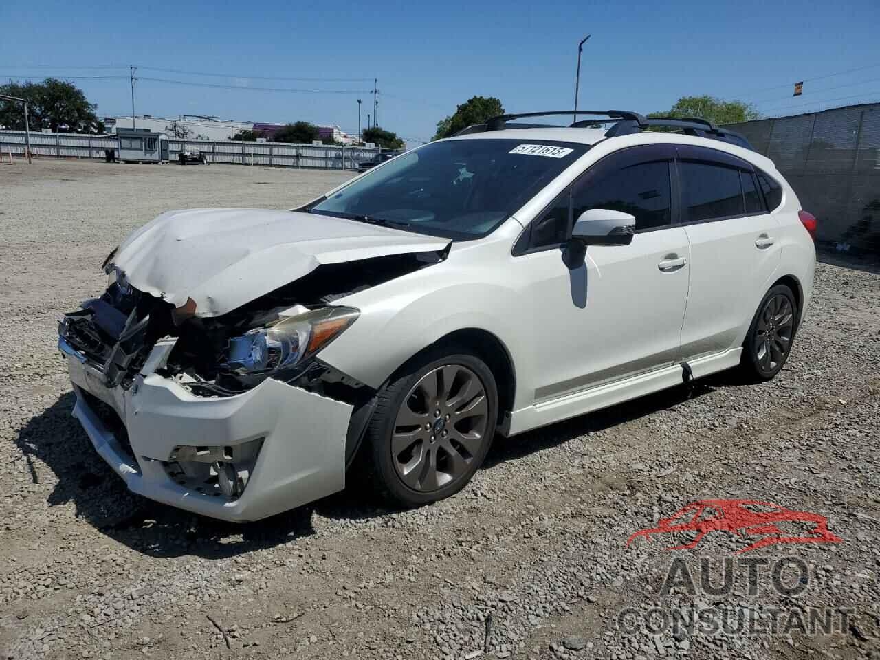 SUBARU IMPREZA 2016 - JF1GPAP64G8238493