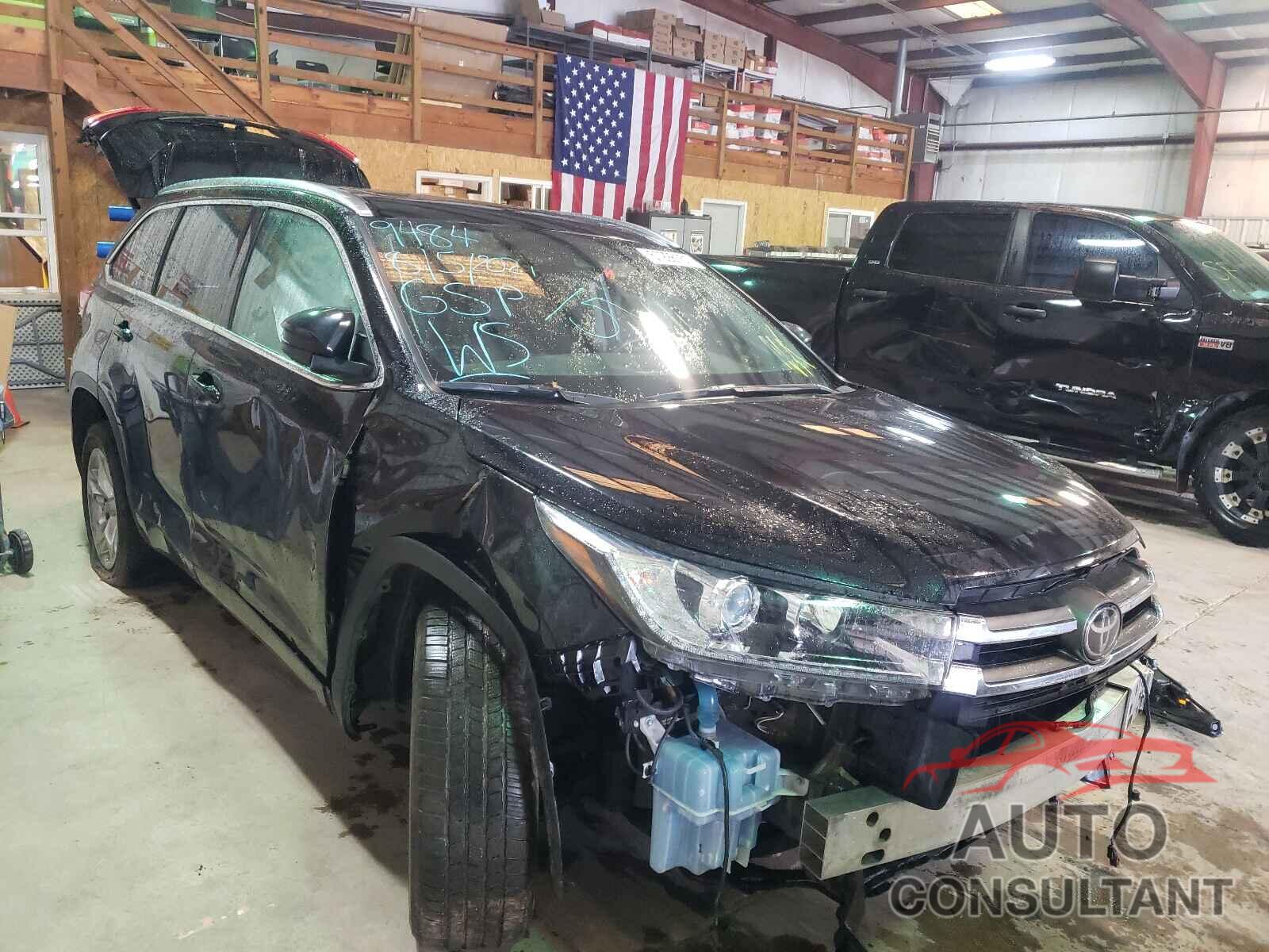TOYOTA HIGHLANDER 2017 - 5TDYZRFH3HS229484