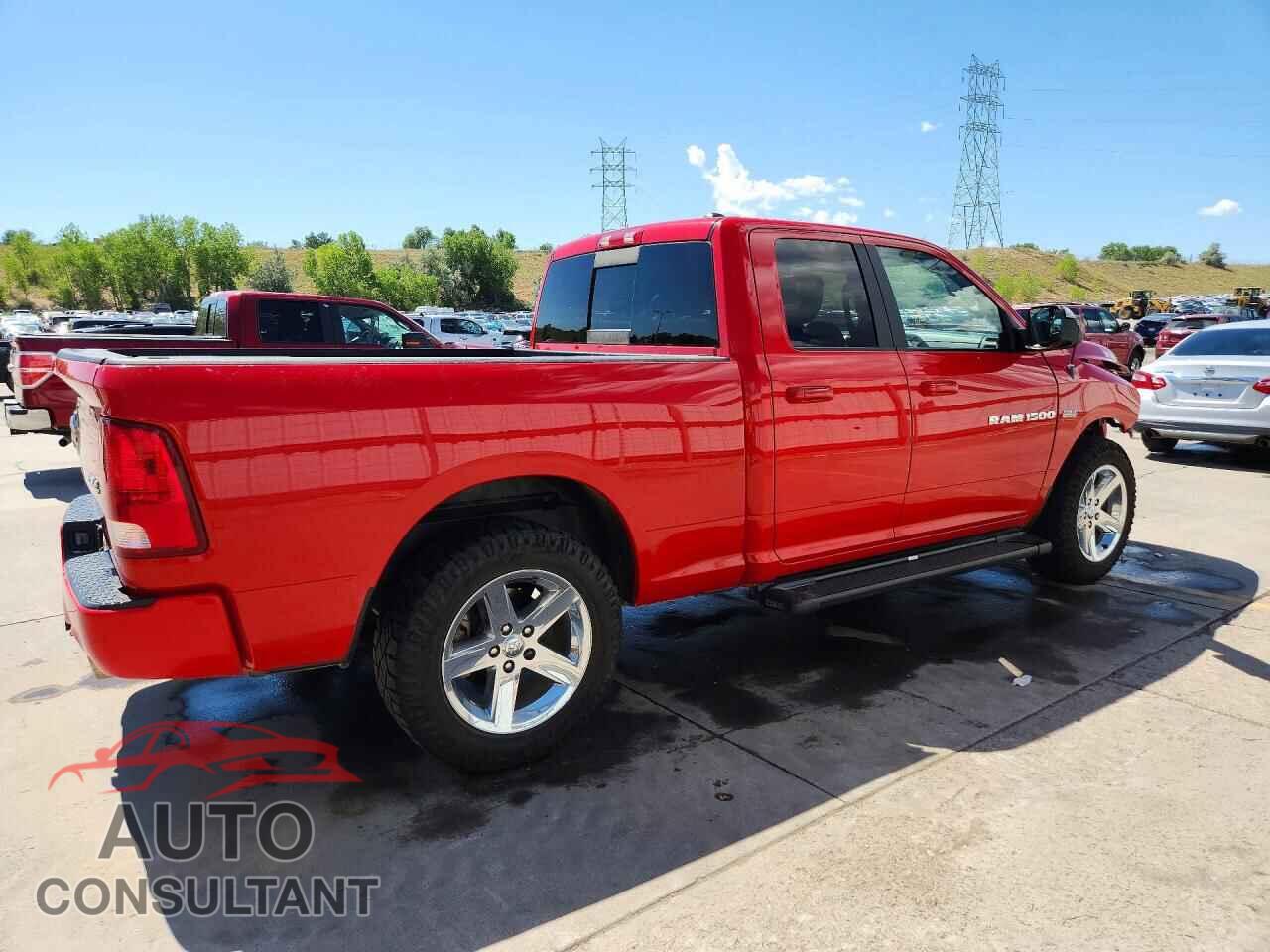 DODGE RAM 1500 2012 - 1C6RD7HT5CS110965