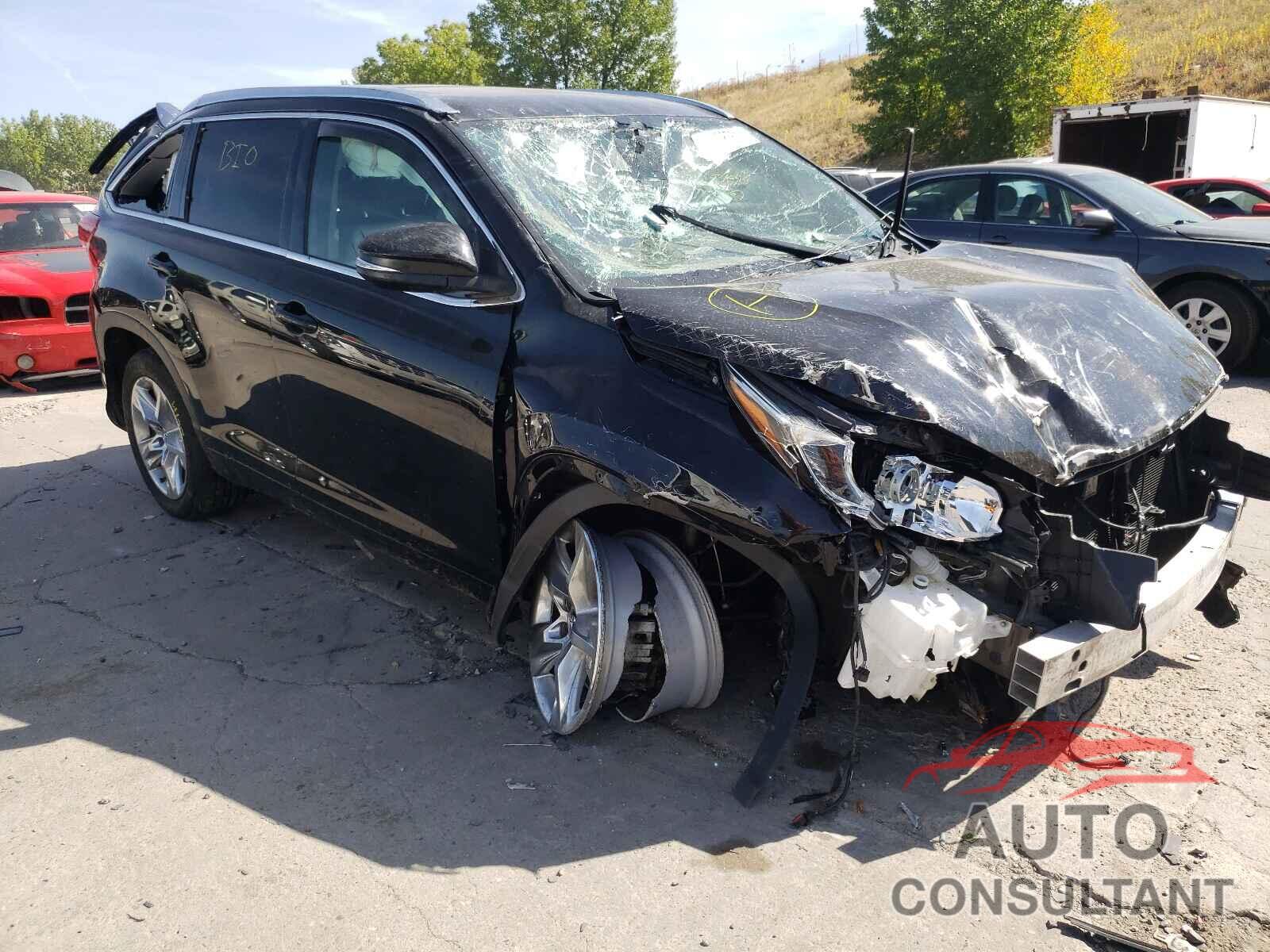 TOYOTA HIGHLANDER 2017 - 5TDDZRFH8HS468754