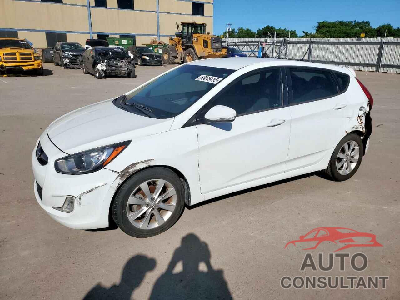 HYUNDAI ACCENT 2013 - KMHCU5AE6DU077443