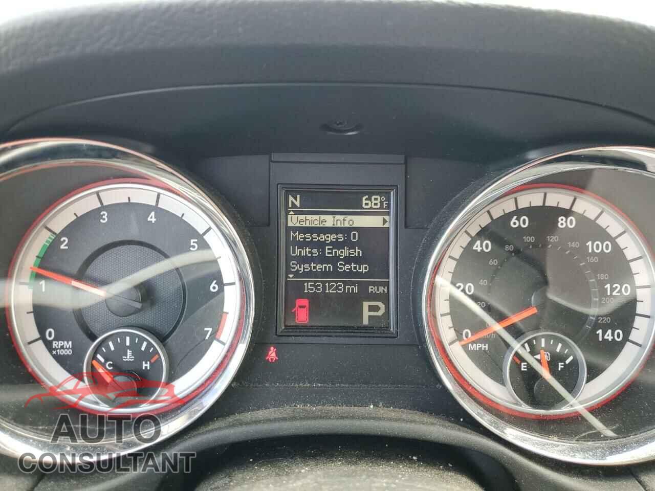 DODGE DURANGO 2012 - 1C4RDHDG6CC129784