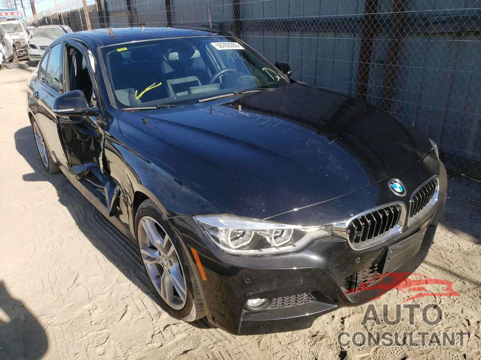 BMW 3 SERIES 2017 - WBA8E1C3XHA029461