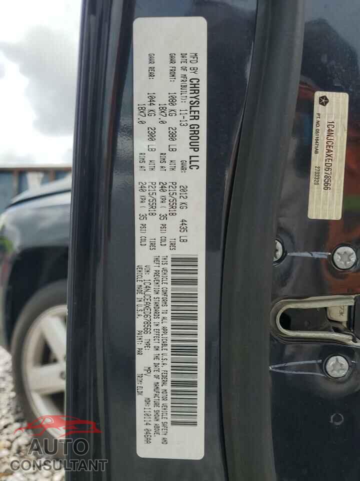 JEEP COMPASS 2014 - 1C4NJCEAXED678566