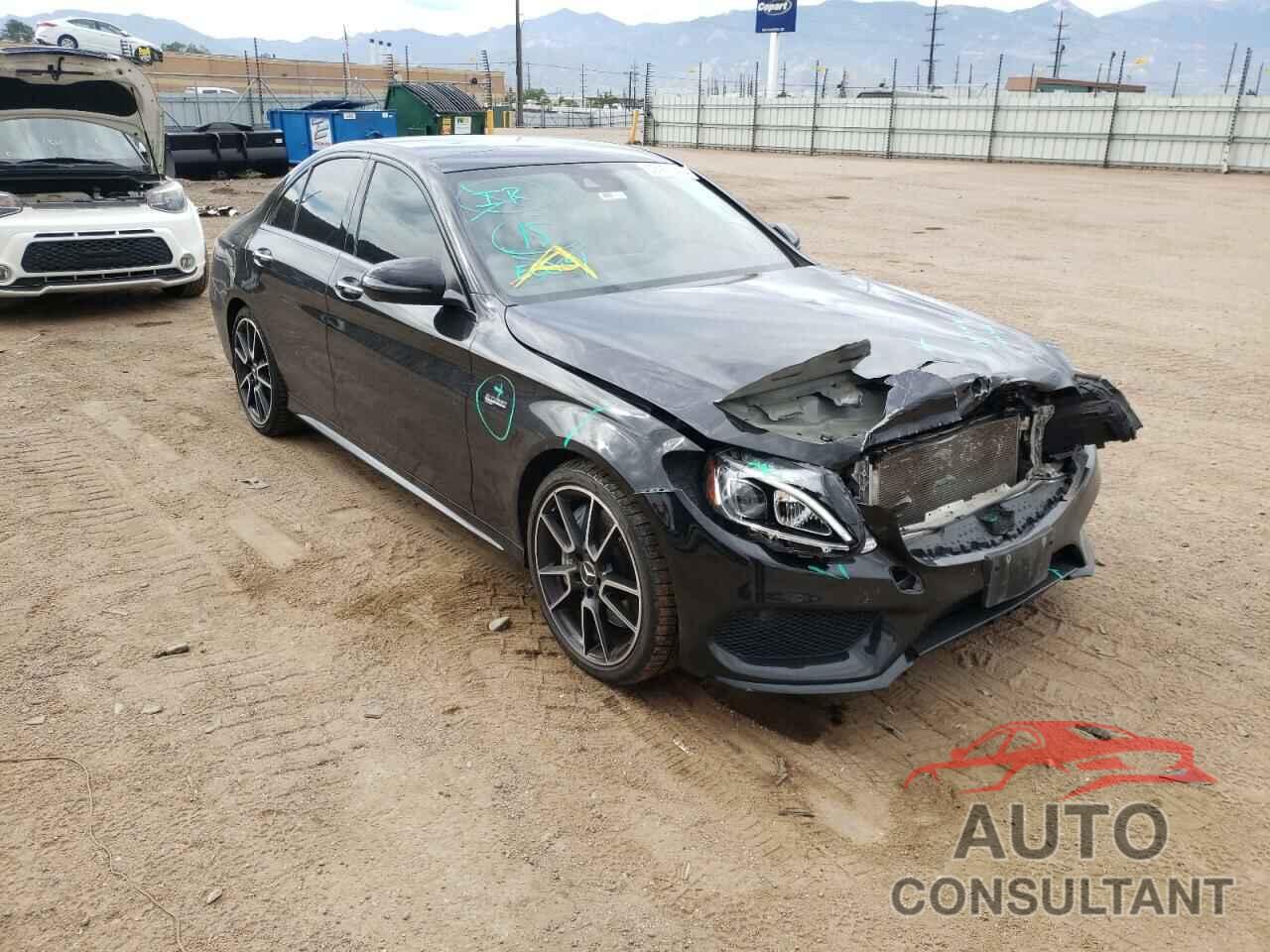 MERCEDES-BENZ C-CLASS 2017 - 55SWF6EBXHU186423