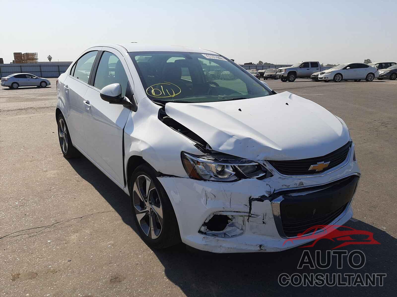 CHEVROLET SONIC 2020 - 1G1JF5SB4L4112692