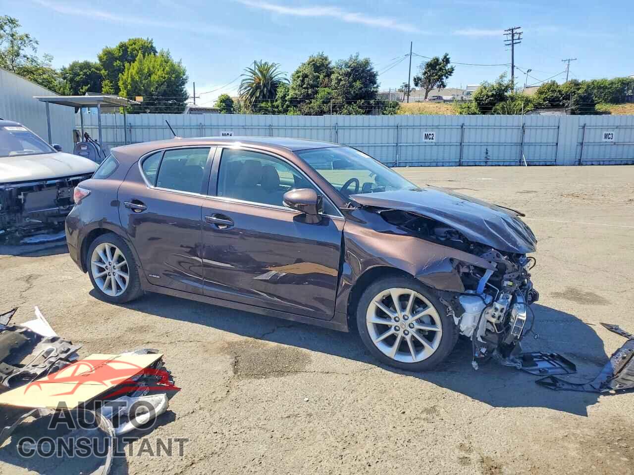 LEXUS CT 200 2012 - JTHKD5BH2C2097173