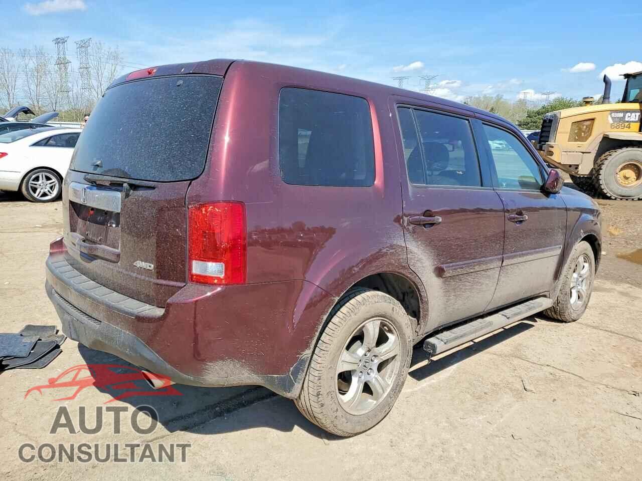 HONDA PILOT 2012 - 5FNYF4H52CB062501