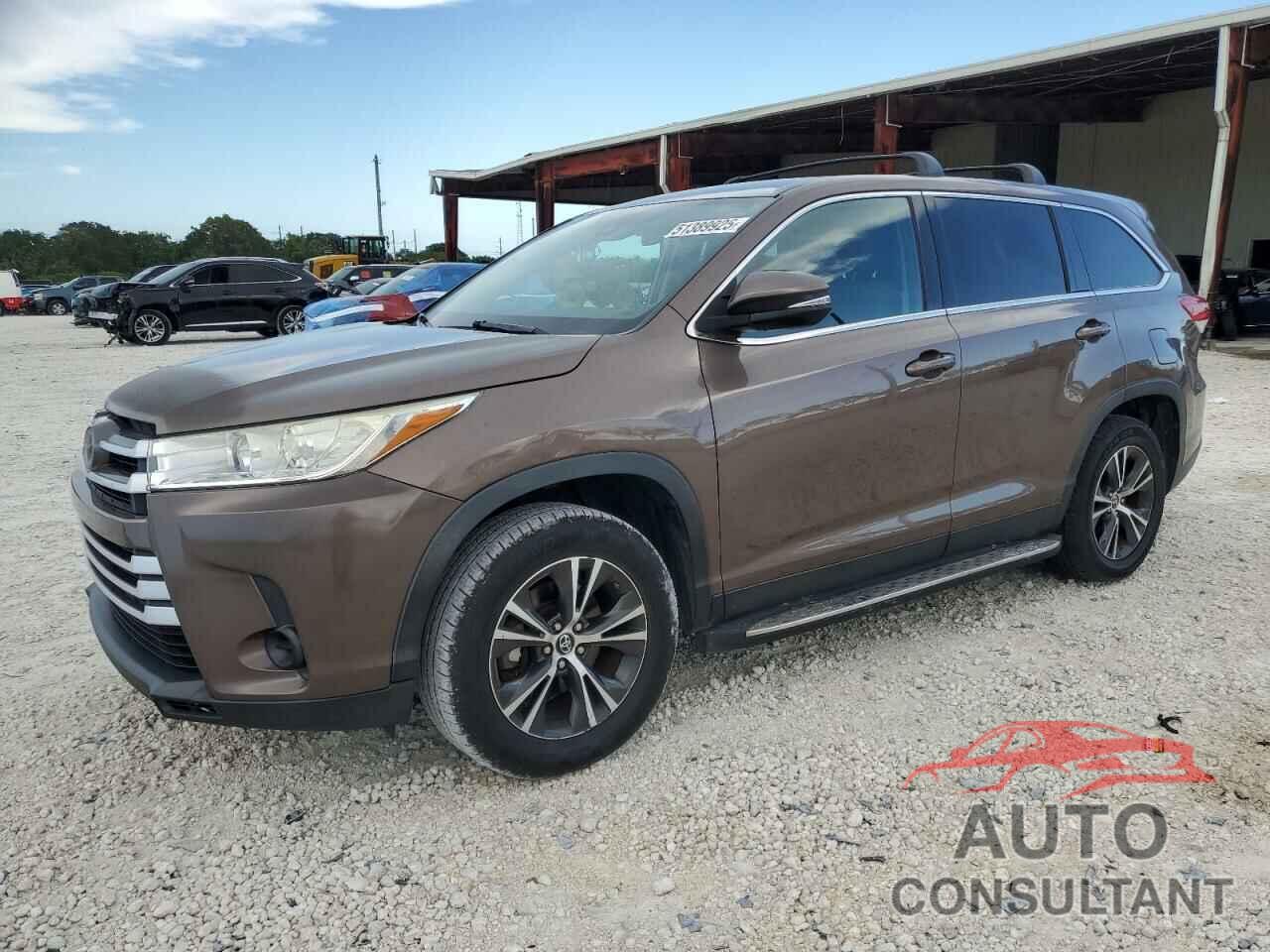 TOYOTA HIGHLANDER 2019 - 5TDZARFH1KS046300