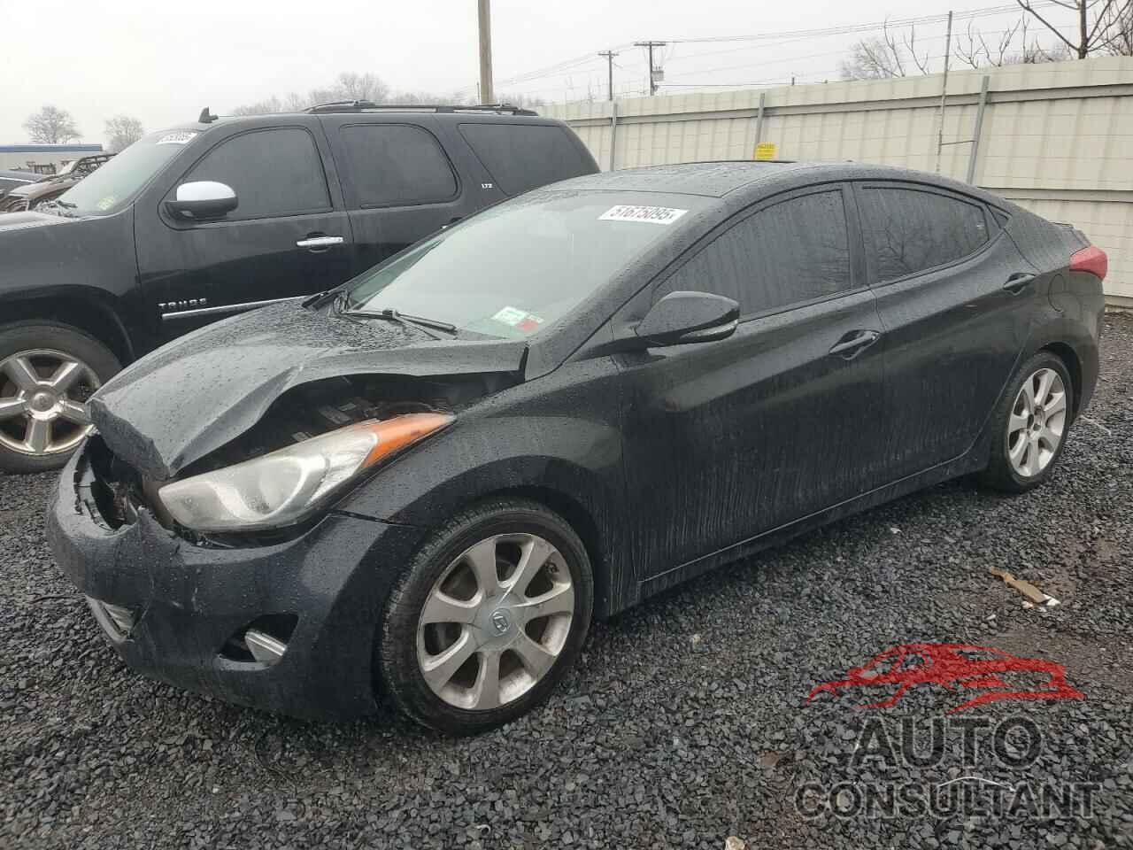 HYUNDAI ELANTRA 2013 - KMHDH4AE9DU876796