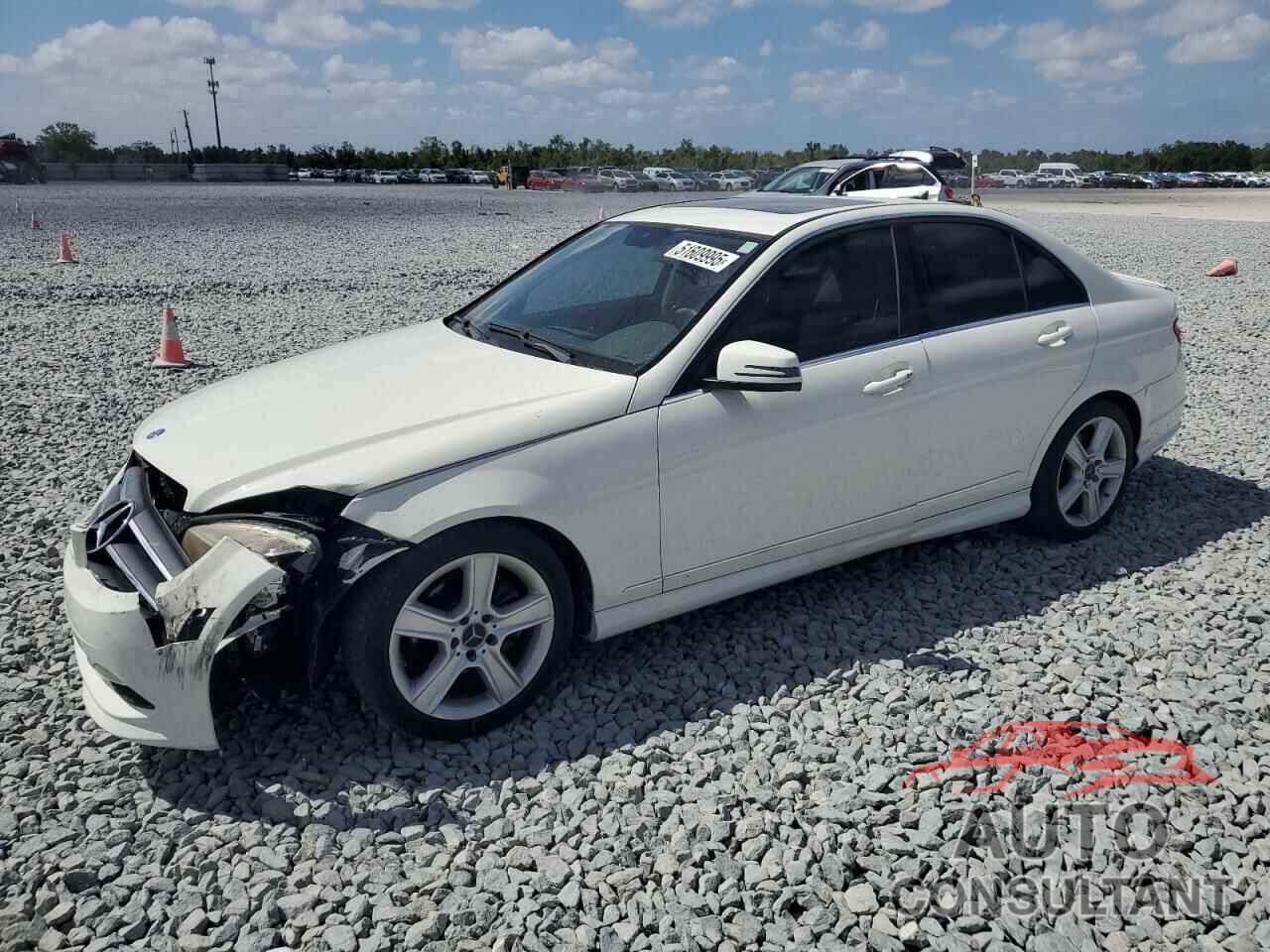MERCEDES-BENZ C-CLASS 2011 - WDDGF5EBXBR134880