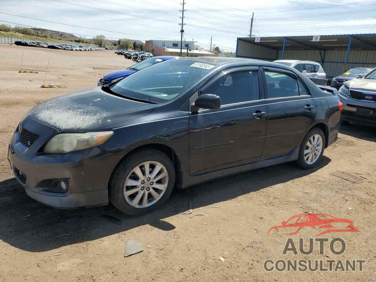 TOYOTA COROLLA 2009 - 1NXBU40E99Z049005