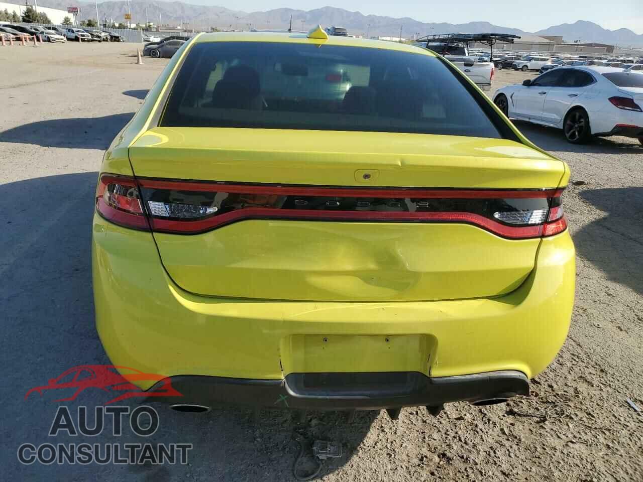 DODGE DART 2013 - 1C3CDFBA6DD103677