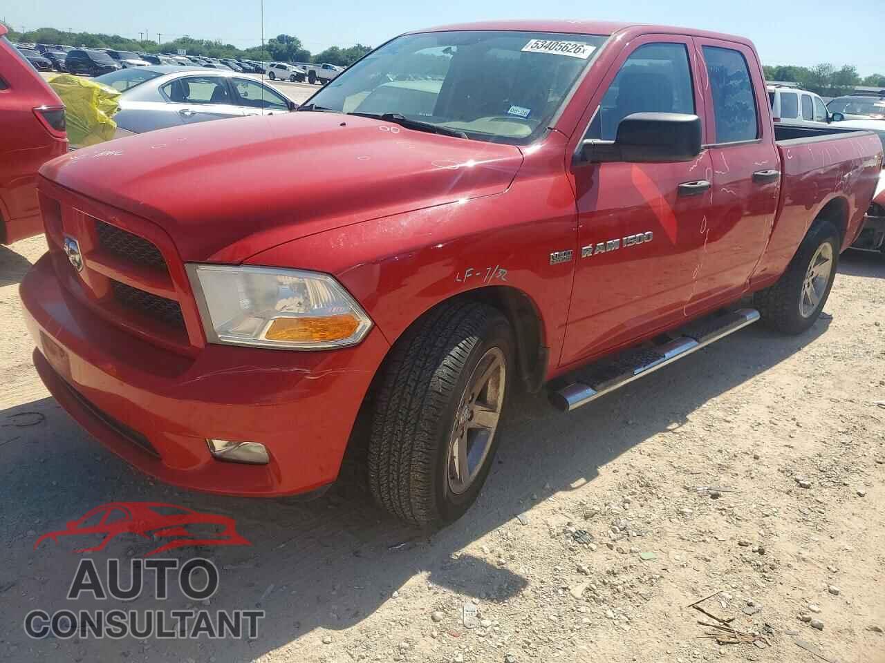 DODGE RAM 1500 2012 - 1C6RD6FT4CS301466