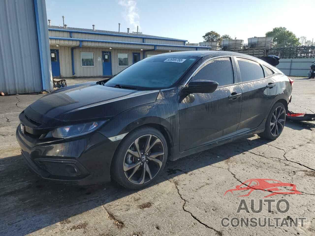 HONDA CIVIC 2021 - 19XFC2F88ME202365