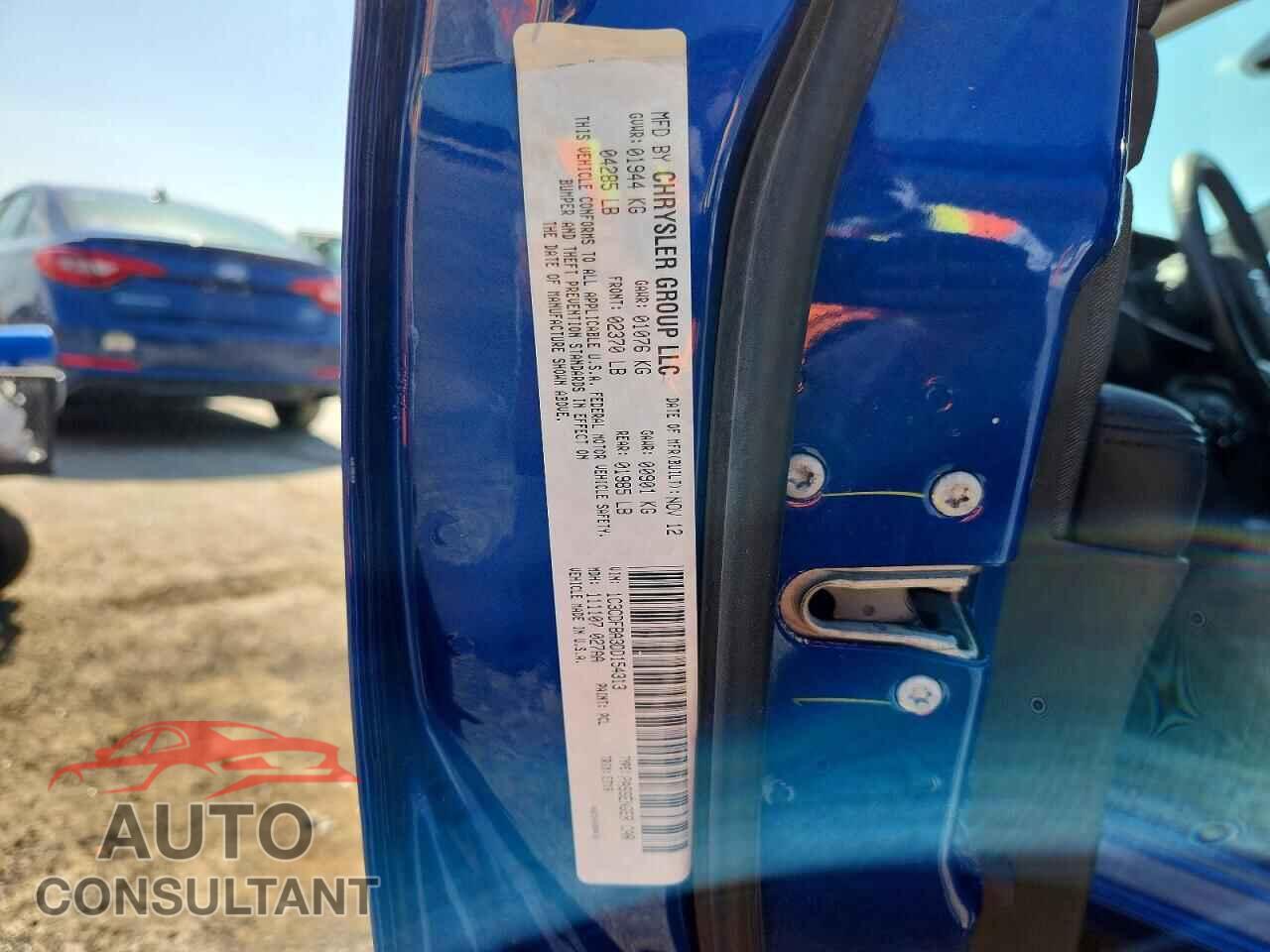 DODGE DART 2013 - 1C3CDFBA3DD154313