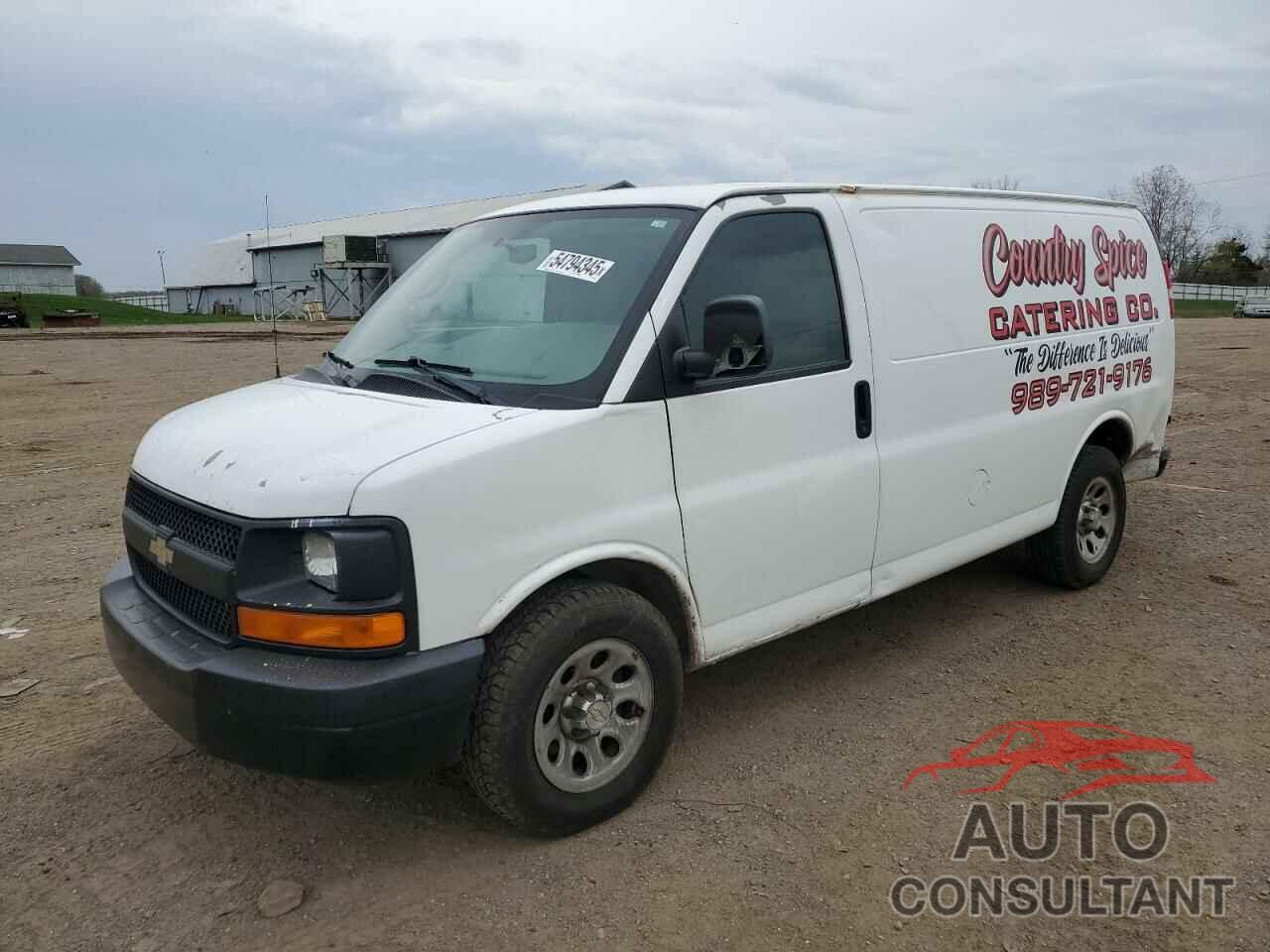 CHEVROLET EXPRESS 2012 - 1GCSGAFX9C1111708
