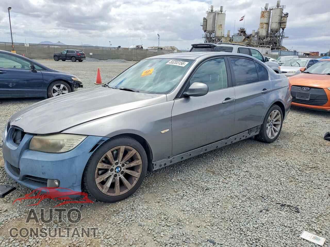 BMW 3 SERIES 2011 - WBAPH5G5XBNM76992