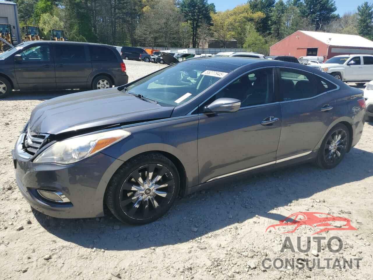 HYUNDAI AZERA 2012 - KMHFH4JG2CA193087
