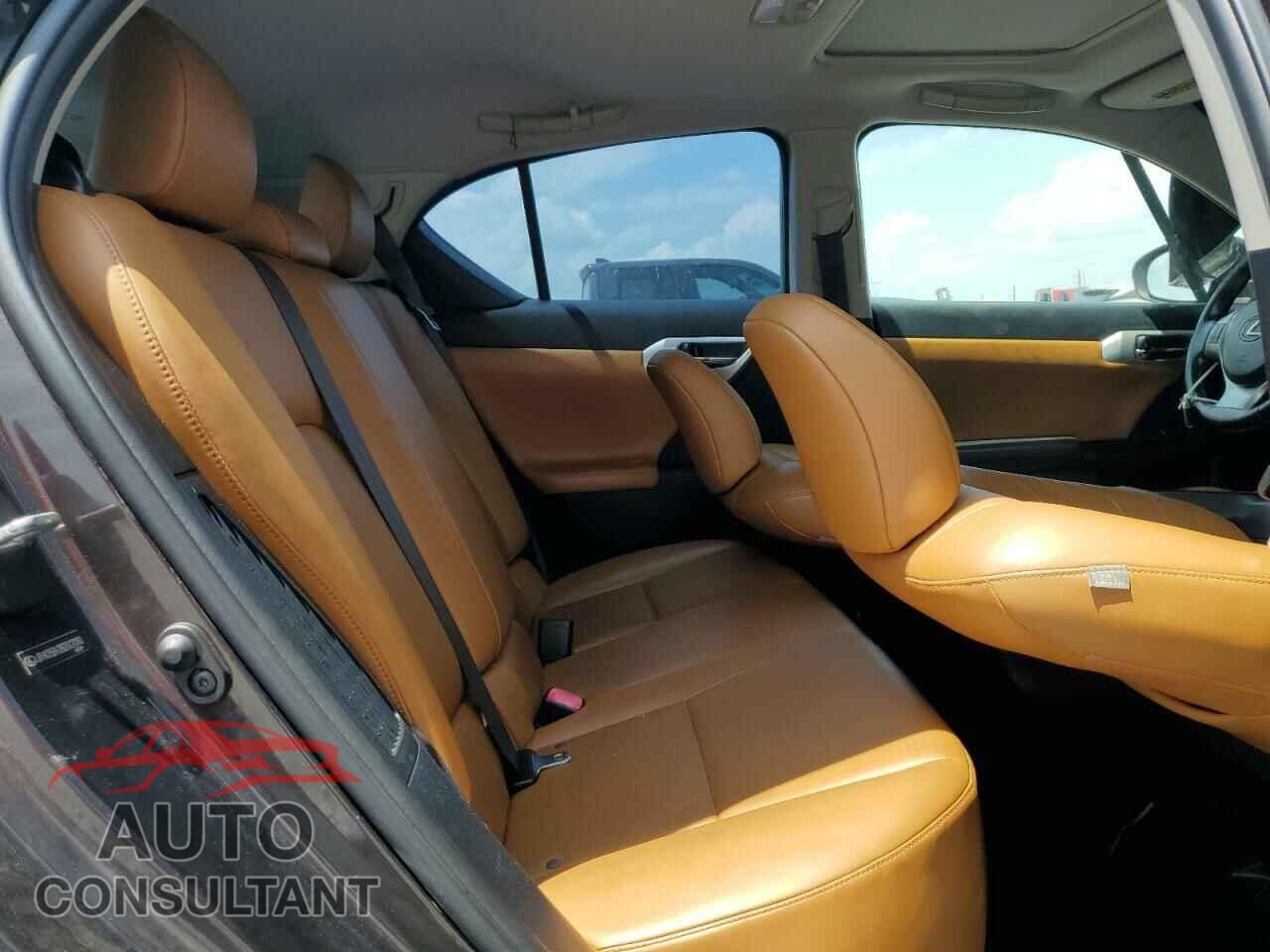 LEXUS CT 200 2011 - JTHKD5BH2B2012010