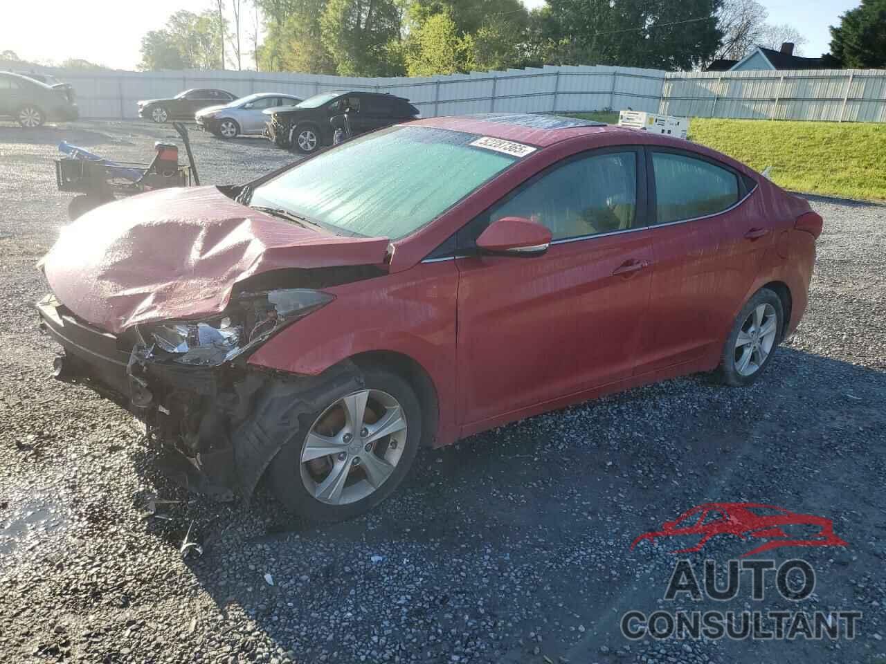 HYUNDAI ELANTRA 2016 - KMHDH4AEXGU548243