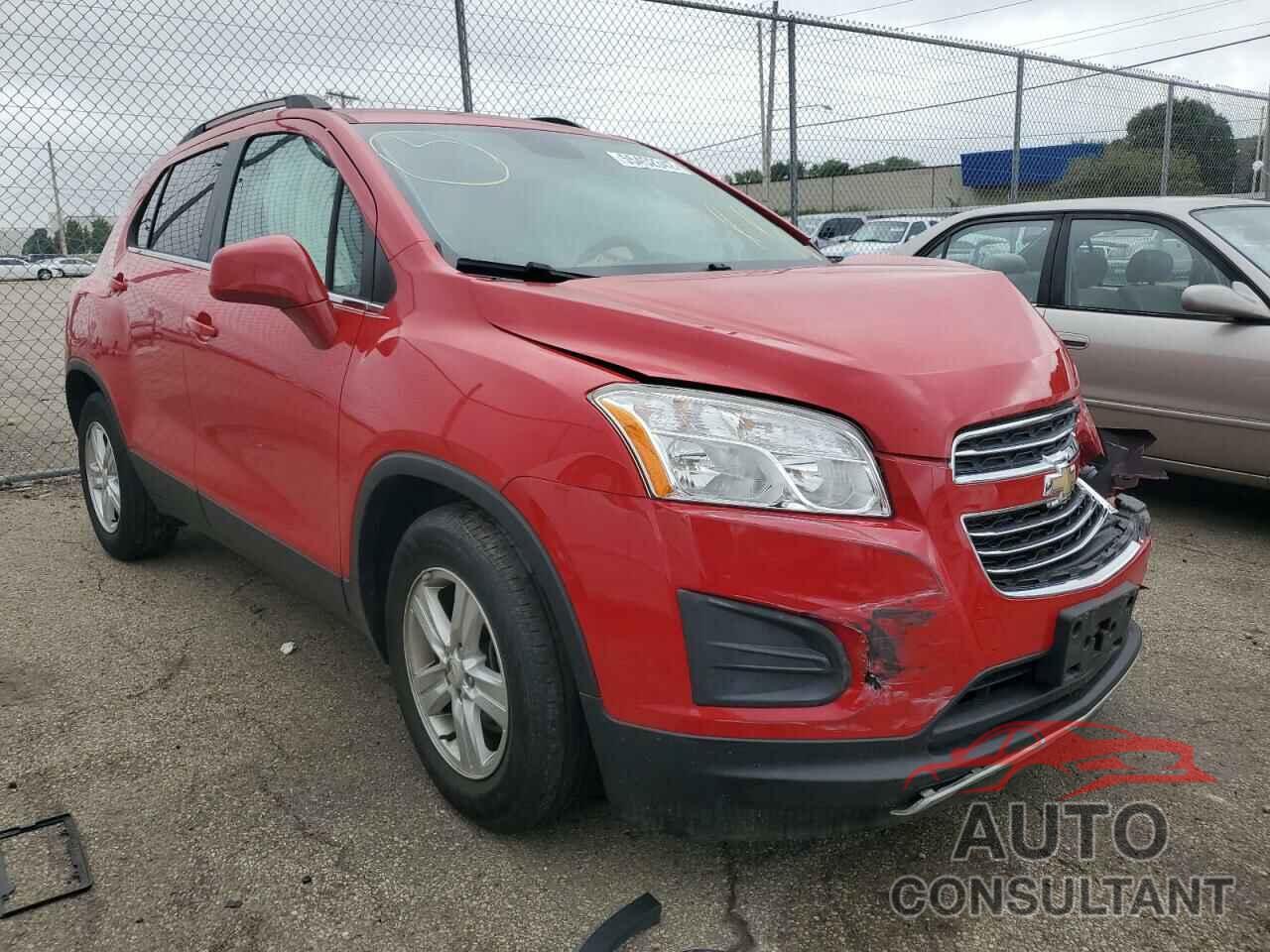 CHEVROLET TRAX 2016 - KL7CJLSB5GB755389