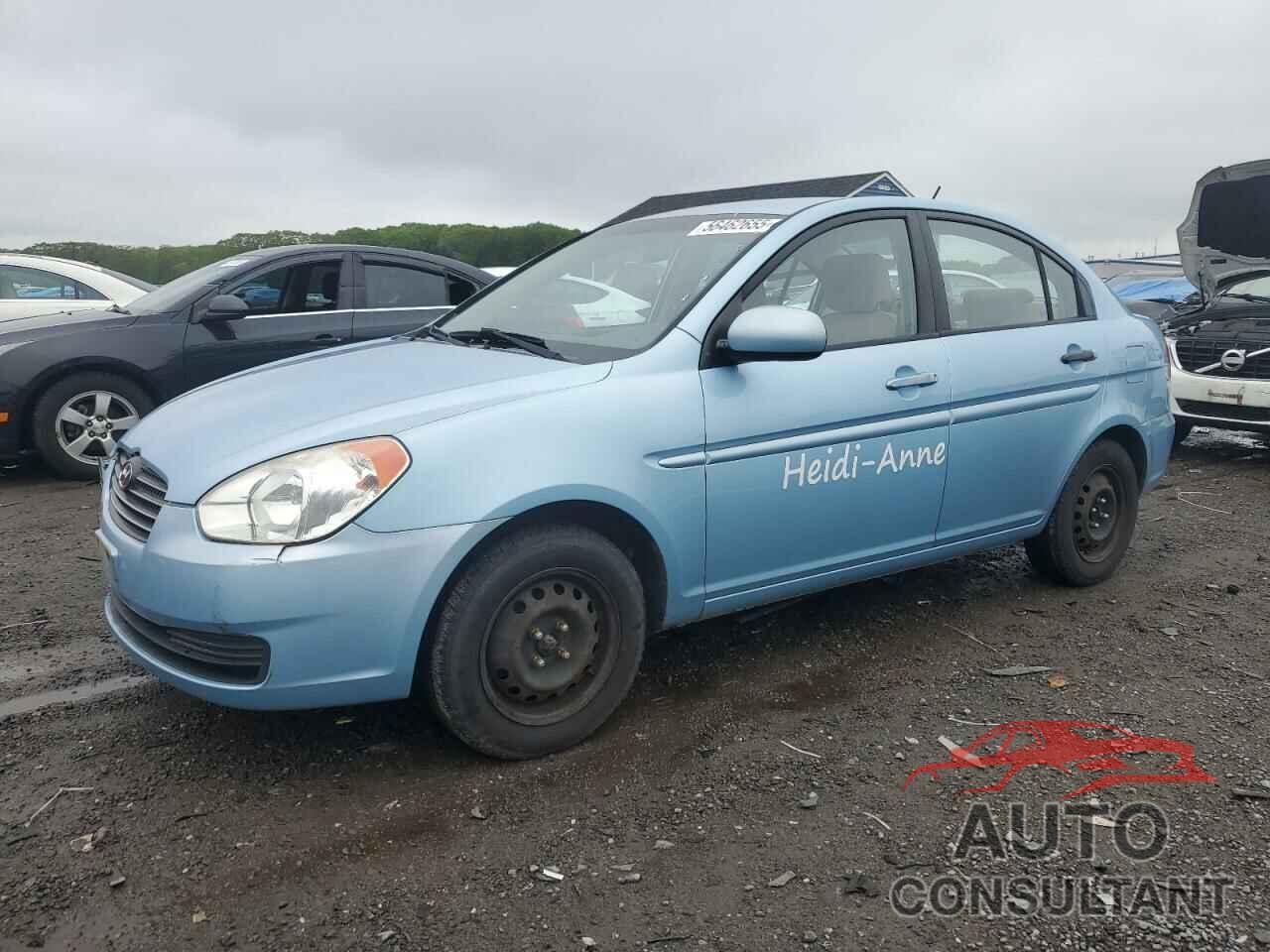HYUNDAI ACCENT 2010 - KMHCN4AC8AU477067