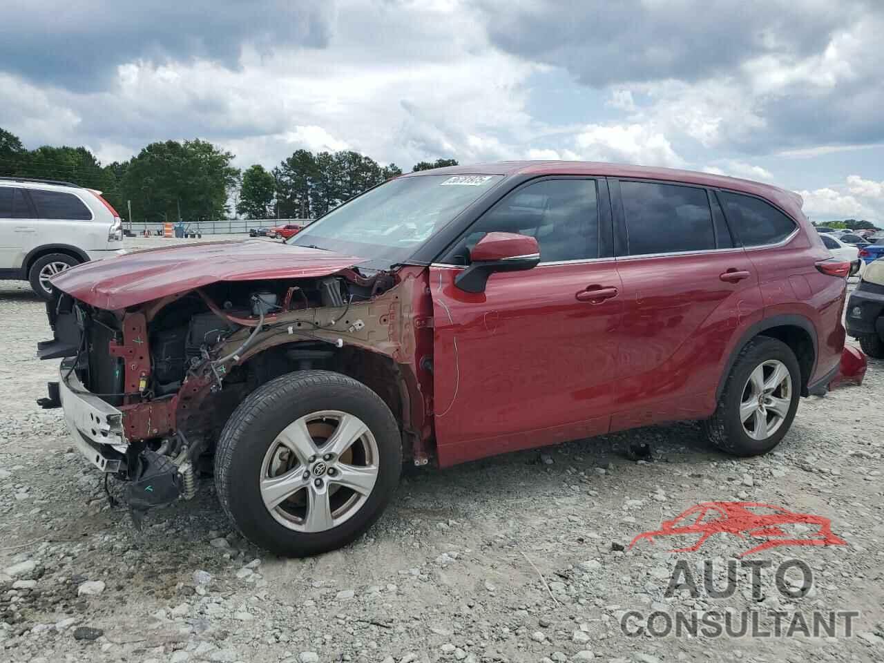 TOYOTA HIGHLANDER 2020 - 5TDZZRAHXLS505907