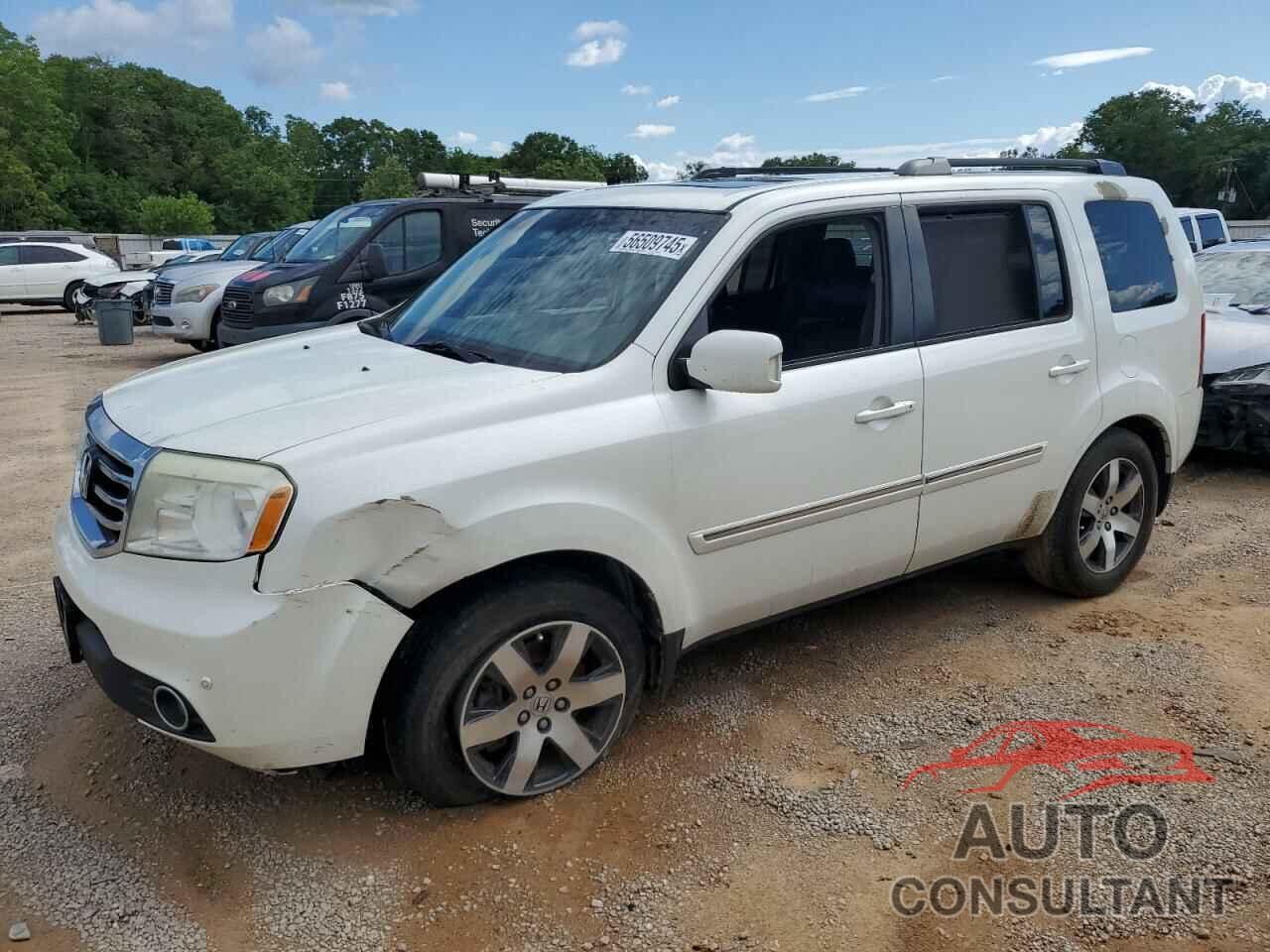 HONDA PILOT 2013 - 5FNYF3H97DB016239