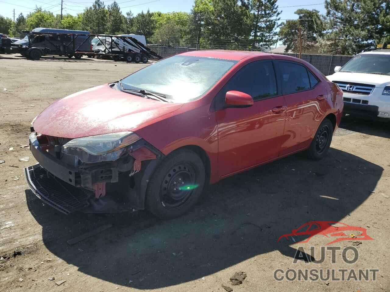 TOYOTA COROLLA 2017 - 2T1BURHE5HC905322