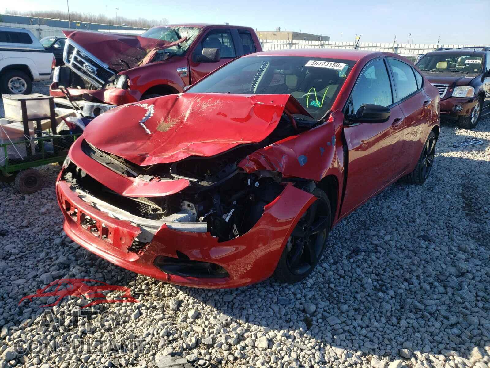 DODGE DART 2016 - 1C3CDFBB4GD531485