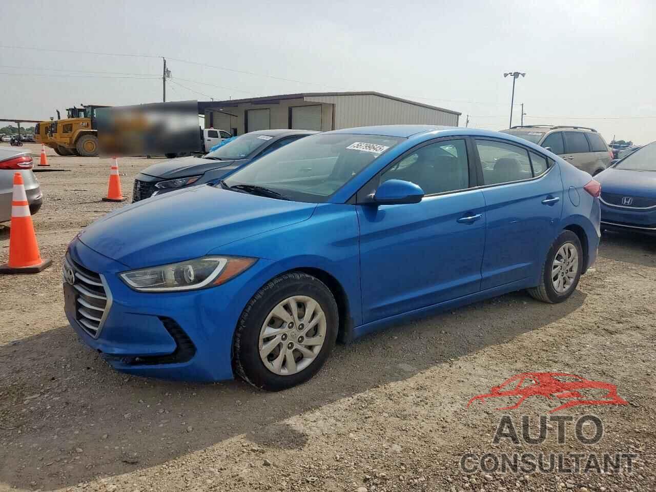 HYUNDAI ELANTRA 2017 - KMHD74LF6HU125914