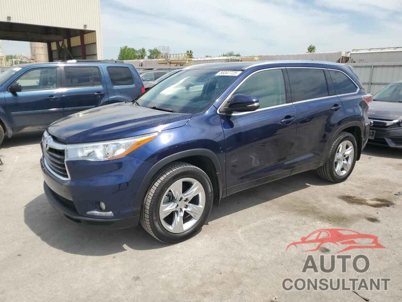 TOYOTA HIGHLANDER 2015 - 5TDDKRFH2FS118148