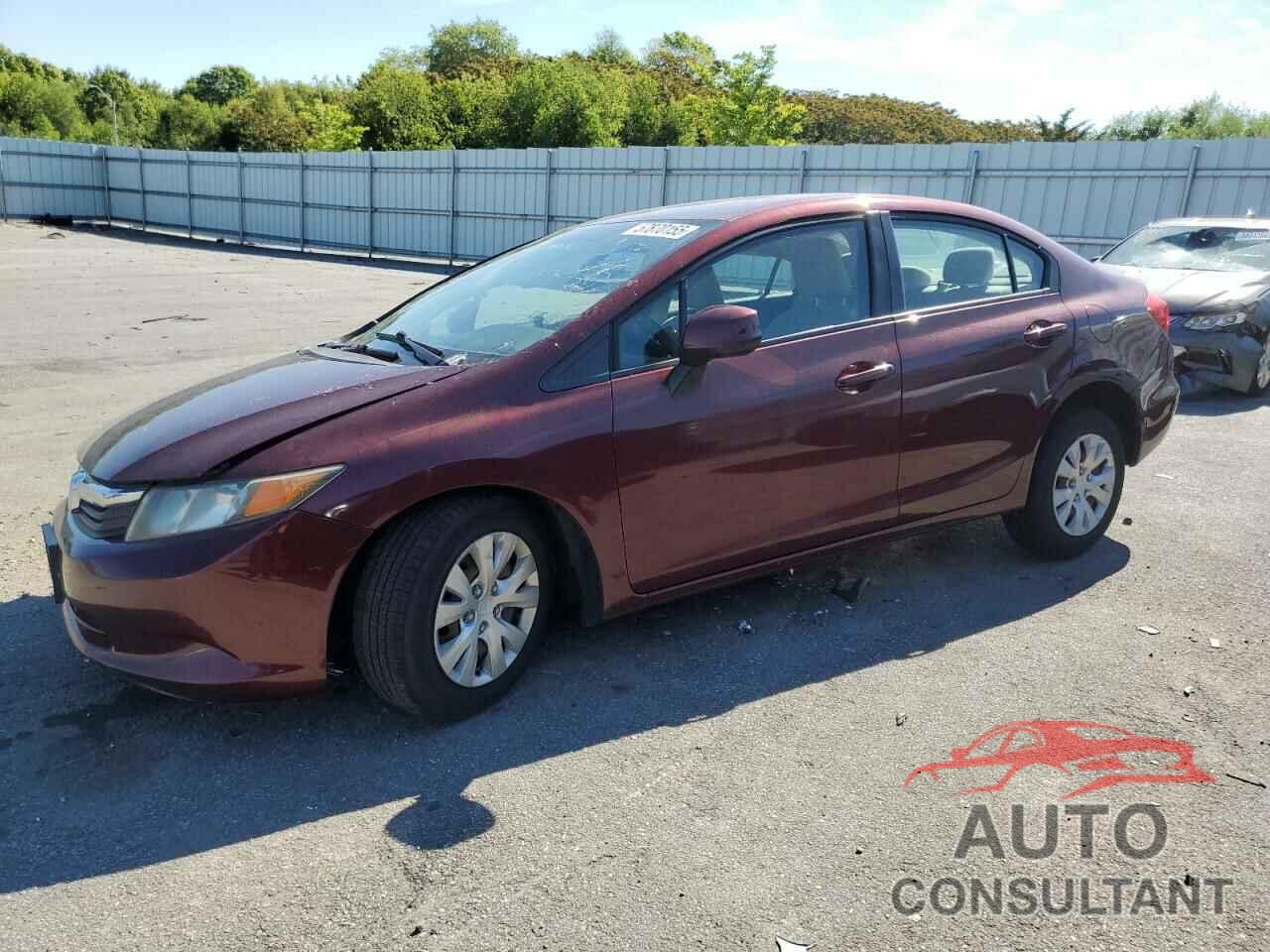 HONDA CIVIC 2012 - 2HGFB2F56CH589253