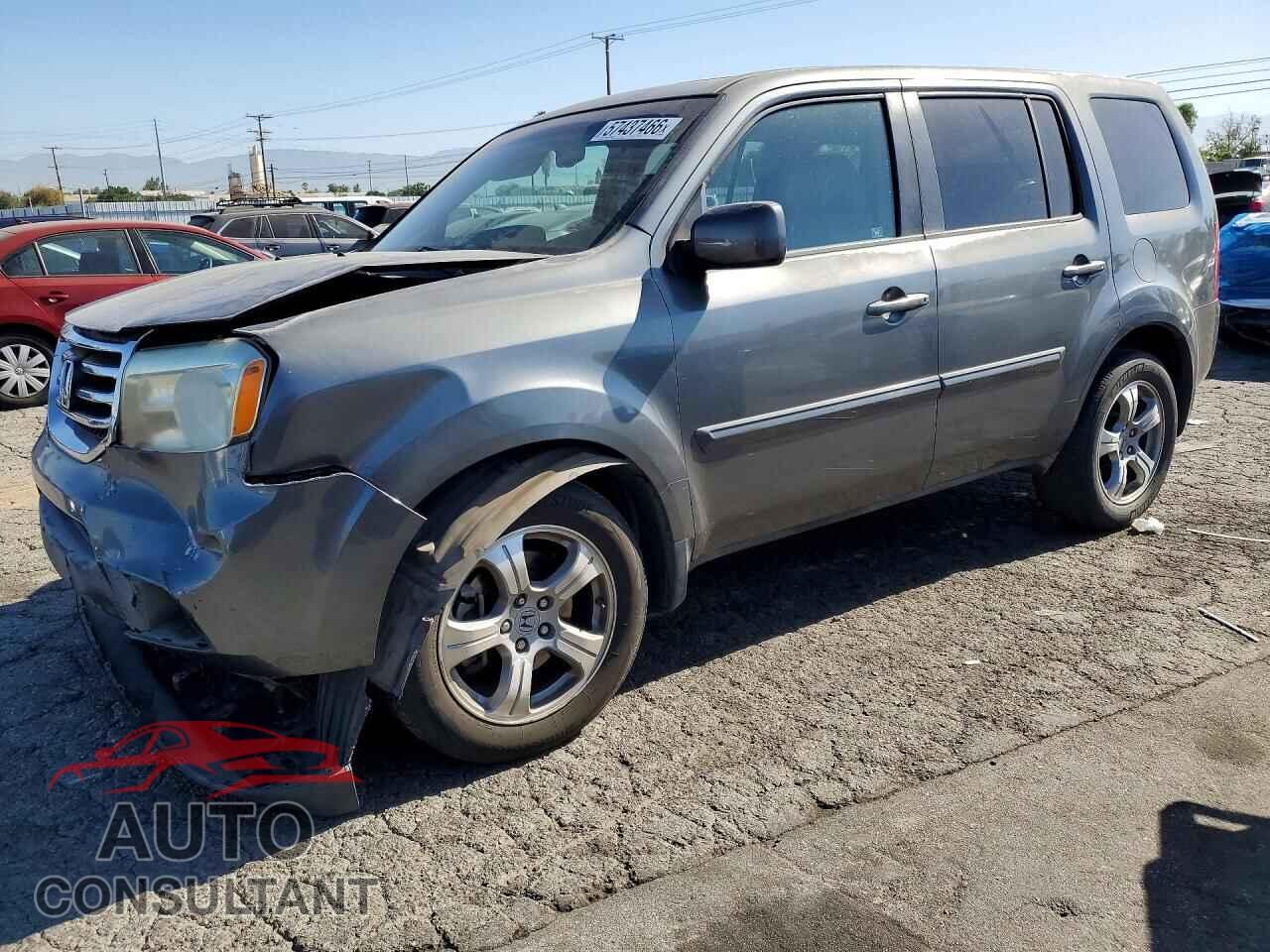 HONDA PILOT 2012 - 5FNYF3H74CB031925