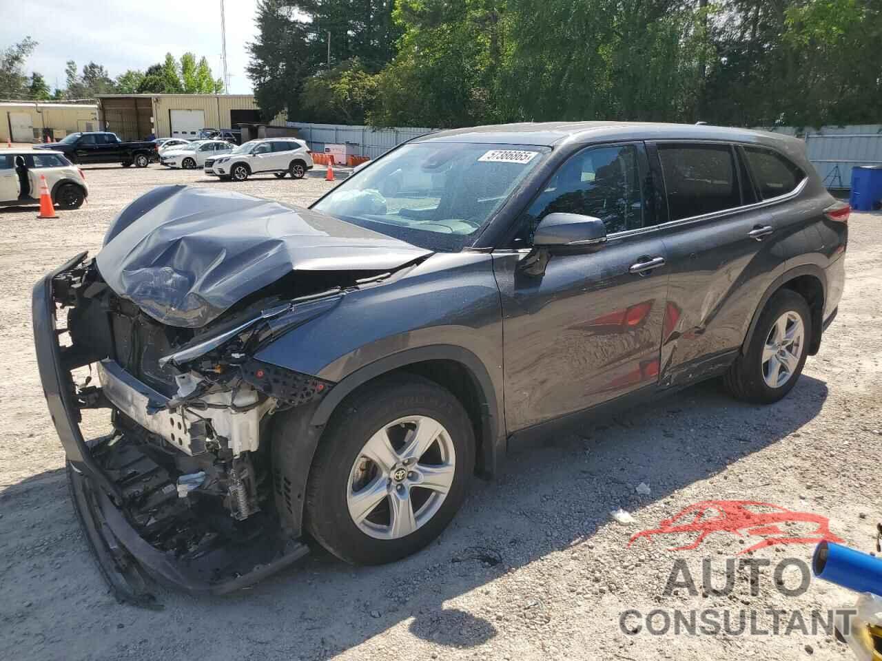 TOYOTA HIGHLANDER 2021 - 5TDCZRBH4MS136211