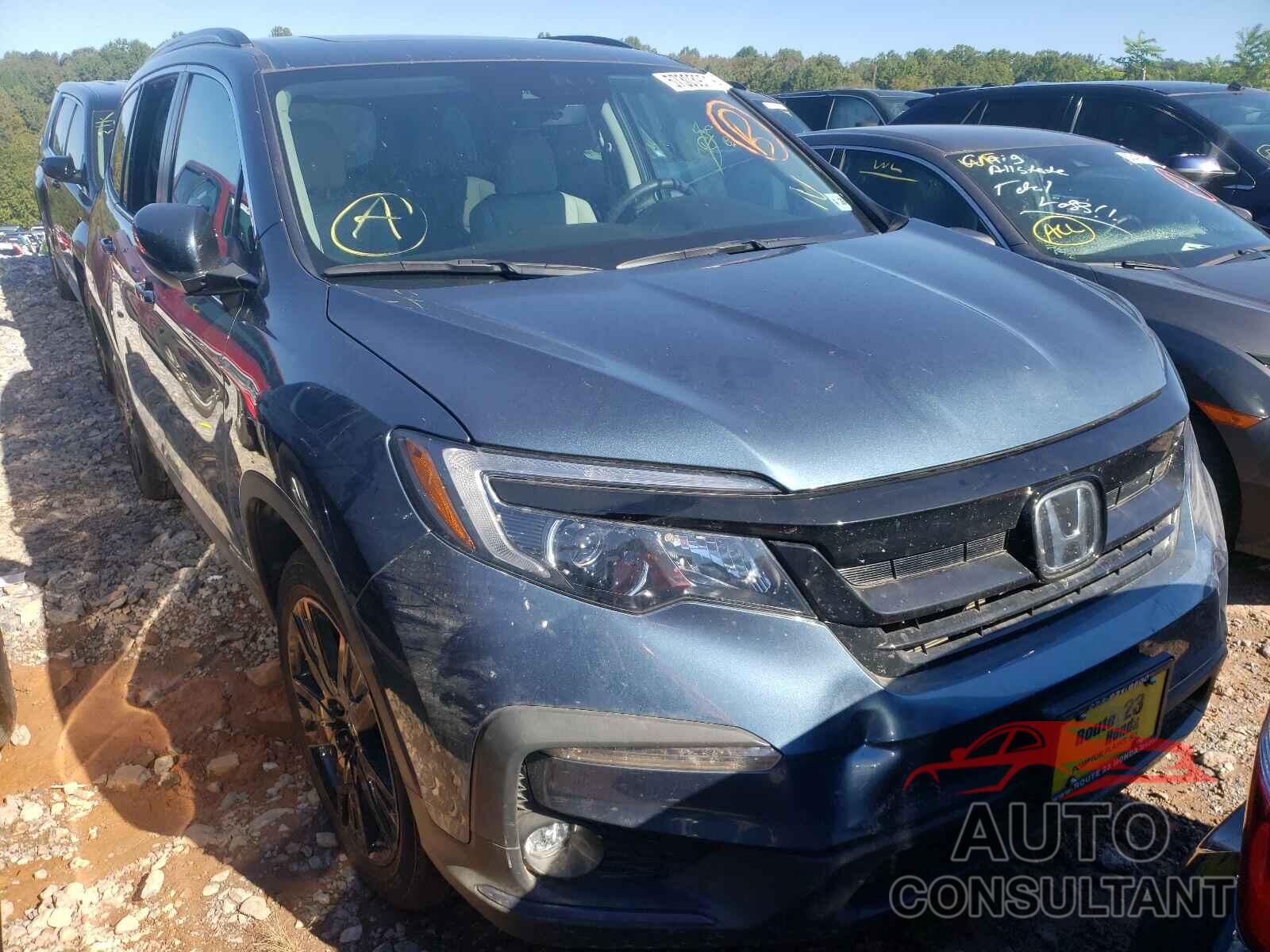HONDA PILOT 2021 - 5FNYF6H22MB075865