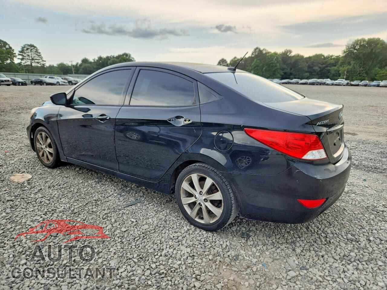 HYUNDAI ACCENT 2012 - KMHCU4AE7CU084166
