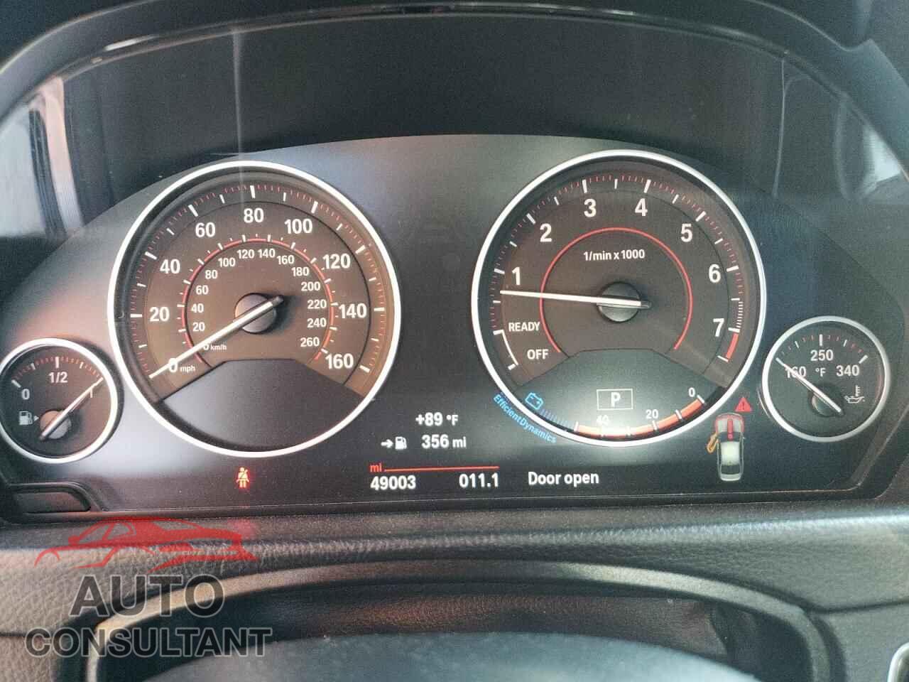 BMW 3 SERIES 2016 - WBA8E9G55GNU28358
