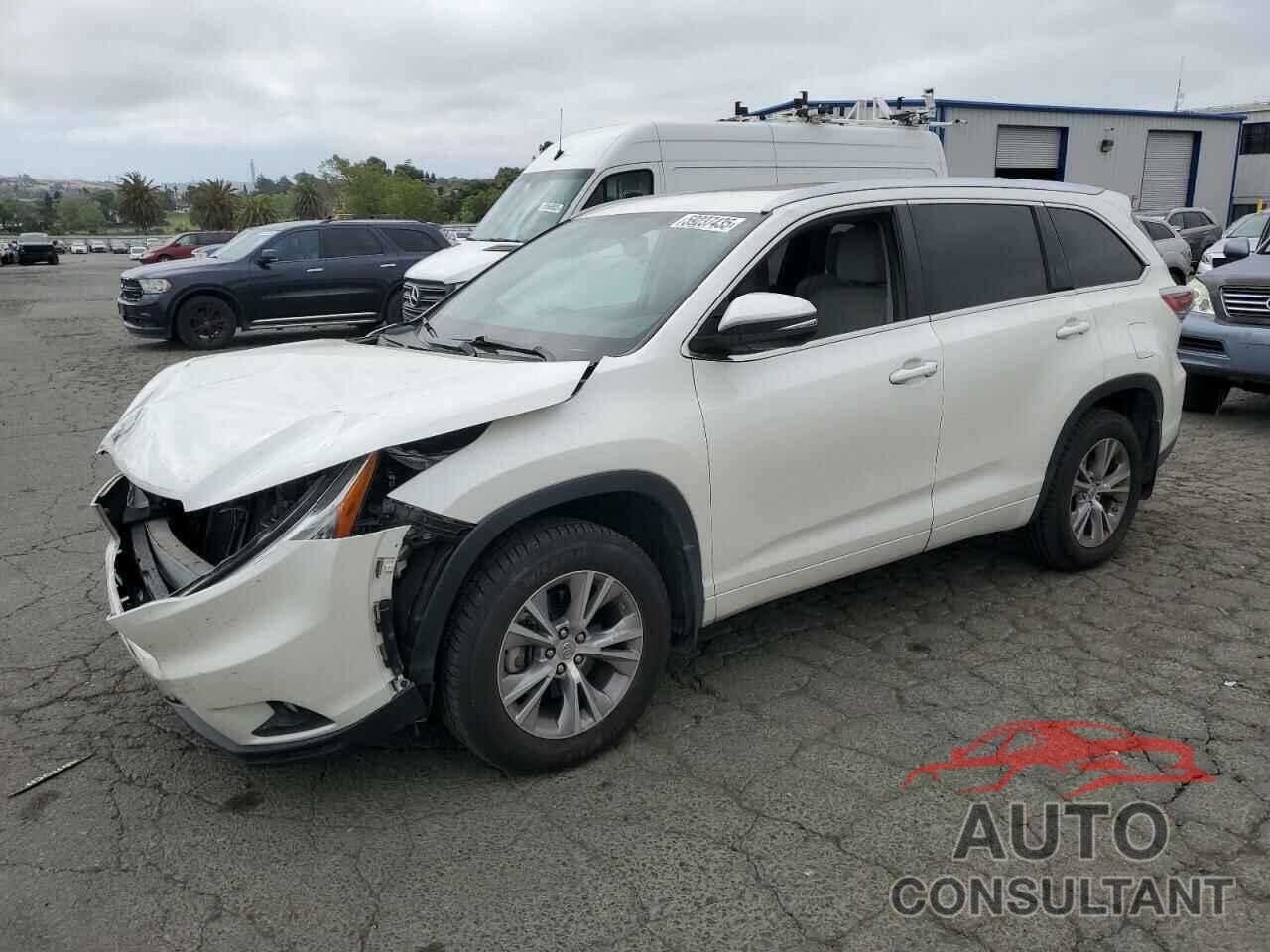 TOYOTA HIGHLANDER 2015 - 5TDJKRFH9FS094935
