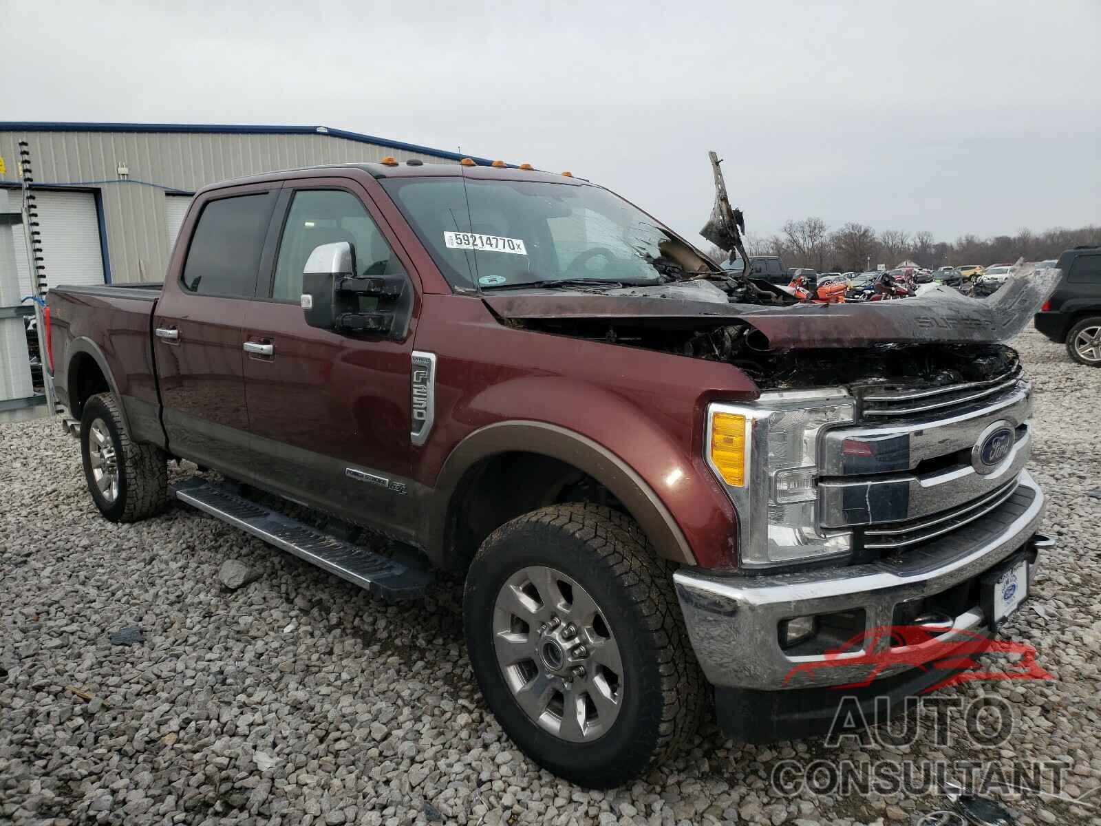 FORD F250 2017 - 1FT7W2BT7HEC43139