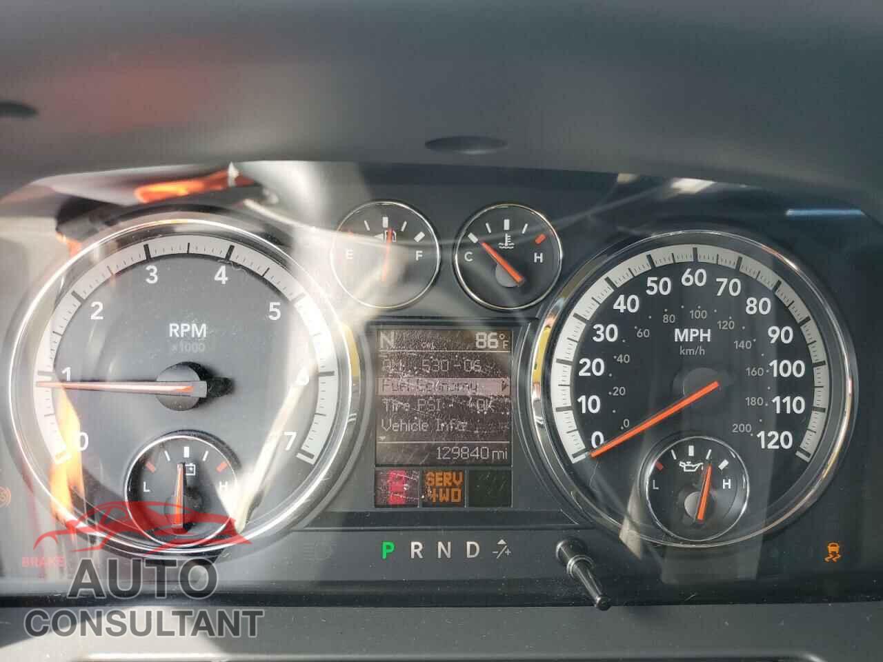 DODGE RAM 1500 2012 - 1C6RD7NT4CS247755