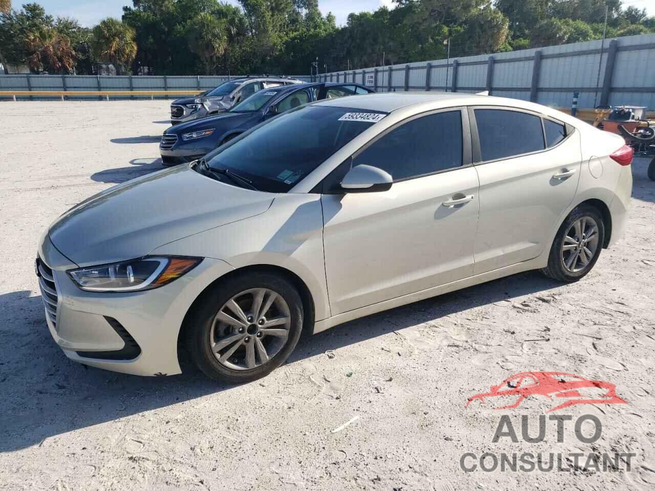 HYUNDAI ELANTRA 2018 - 5NPD84LF9JH388738