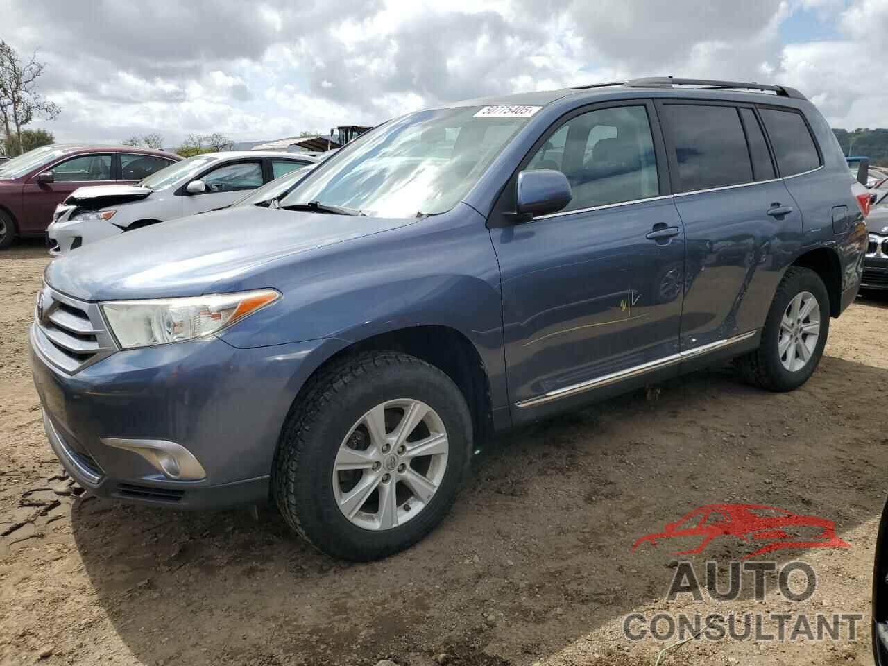 TOYOTA HIGHLANDER 2013 - 5TDBK3EH9DS191598
