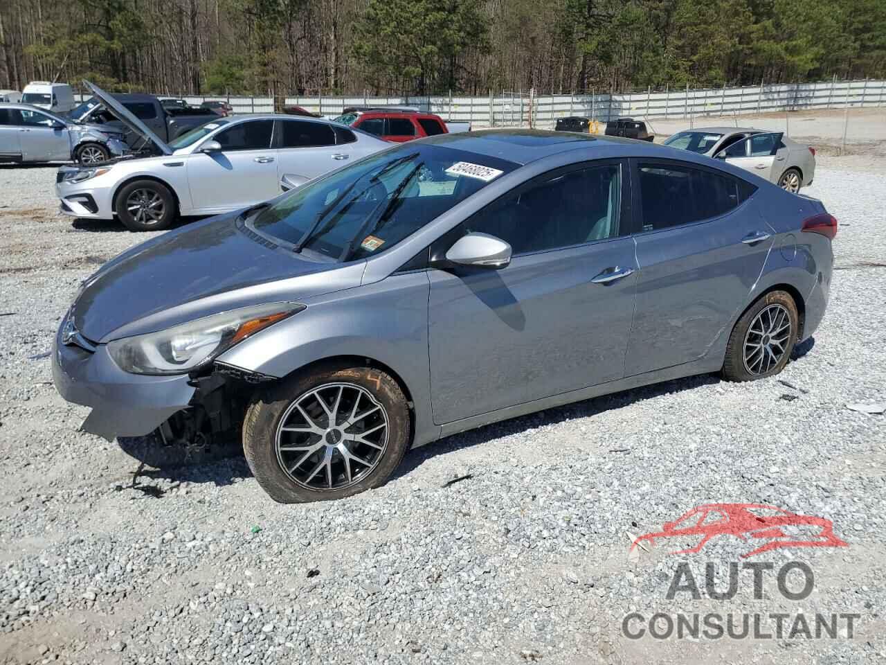 HYUNDAI ELANTRA 2015 - KMHDH4AEXFU283774