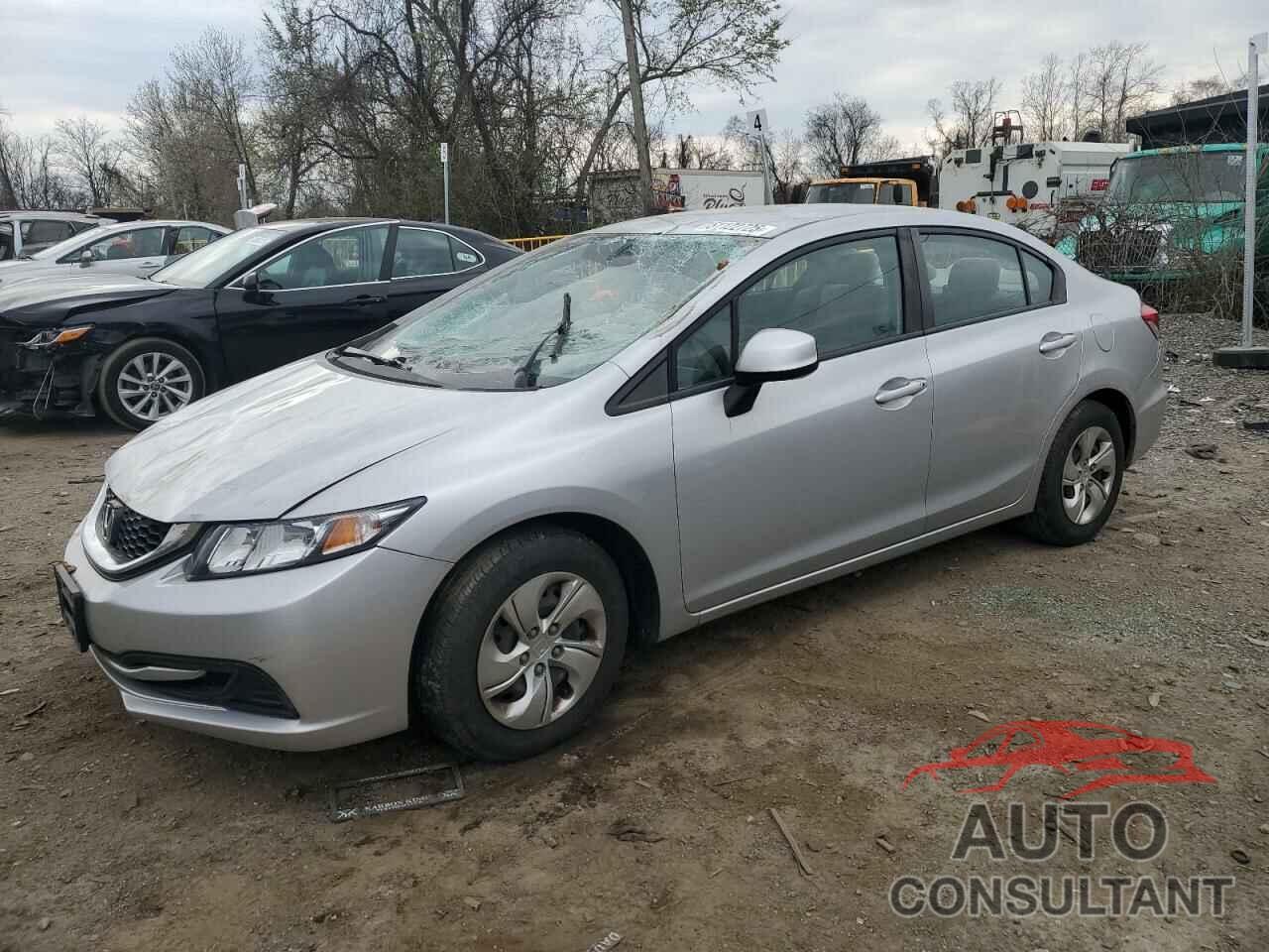 HONDA CIVIC 2013 - 2HGFB2F58DH587392