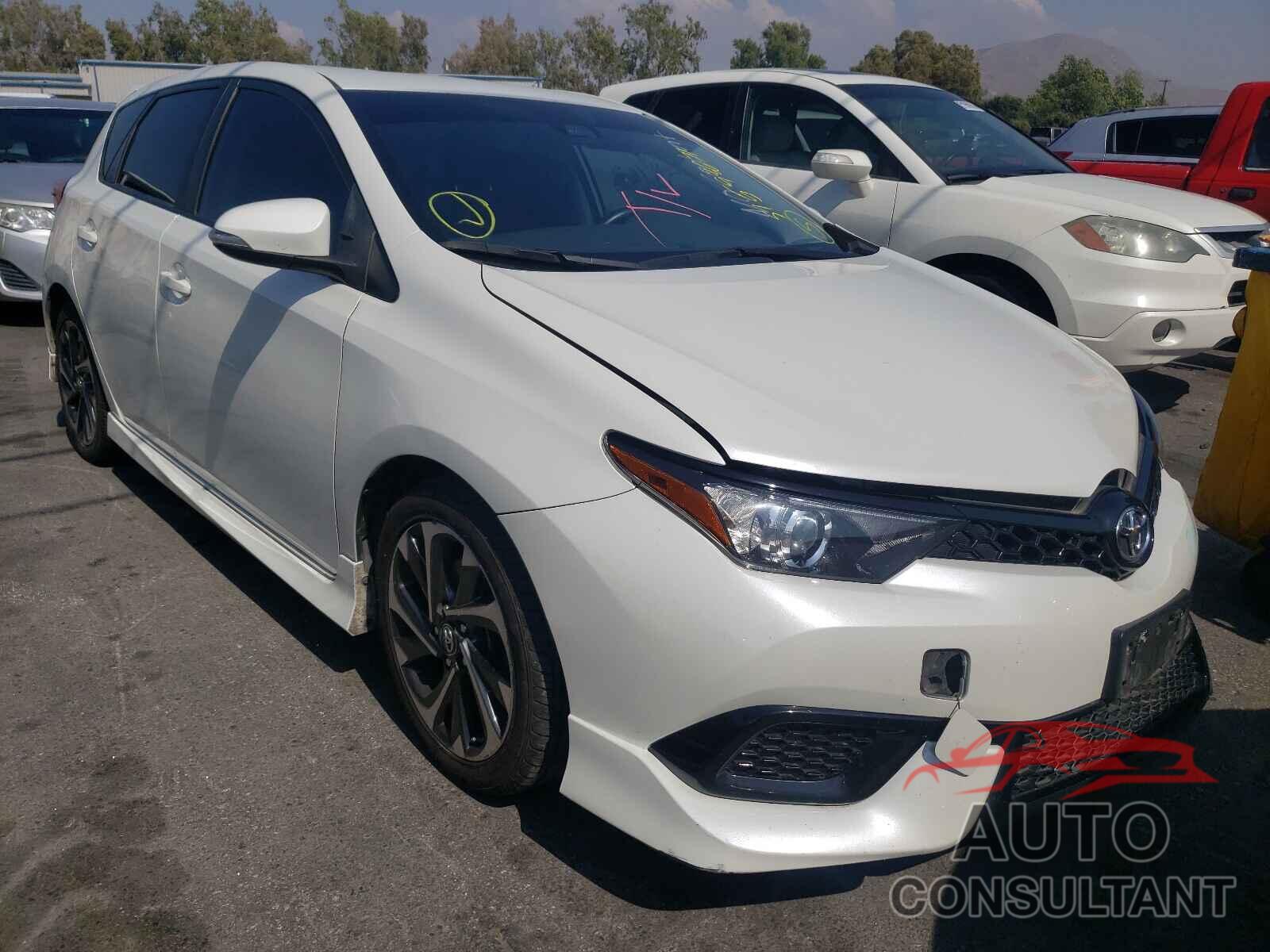 TOYOTA COROLLA 2017 - JTNKARJE7HJ535347